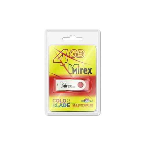 MIREX Flash drive USB2.0 4Gb Swivel, Black, RTL
