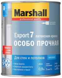 Краска EXPORT Marshall для кухни и ванной BW латексная матовая (9л)