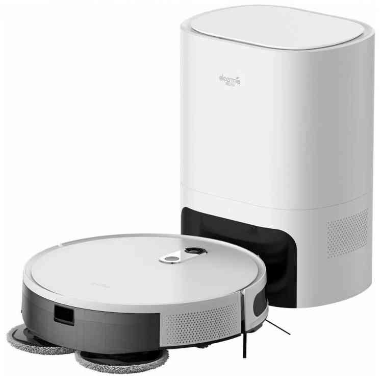 Робот-пылесос с функцией влажной уборки Intelligent sweeping robot DEM-A10W White