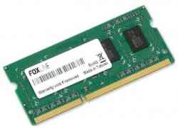 SODIMM DDR3L 2Gb FOXLINE PC12800/1600MHz, 1.35v, FL1600D3S11SL-2G, RTL