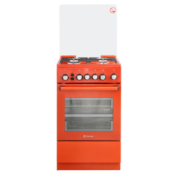 De Luxe 5040.40г(кр)чр 017 терракотовый Газовая плита