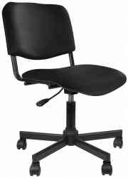 NO NAME КР09 КР01.00.09-201 кресло без подлокотников, кожзаменитель, черное