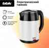 BBK EK1709P черный/белый  Чайник
