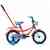 Велосипед FORWARD FUNKY 14 (1 ск.) 2020-2021, красный/голубой