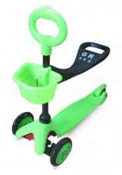 Самокат 3-х колесный Sweet Baby Triplex Seat Green