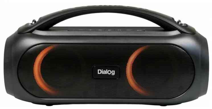 DIALOG портативная колонка Progressive AP-23, 25W RMS, Bluetooth, FM+USB reader, LED