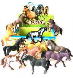 Лошадка в ас-те, 12-16см, дисплей M588-1/629375 (12/12)