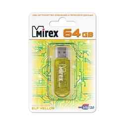 MIREX Flash drive USB2.0 64Gb Elf, Blue, RTL