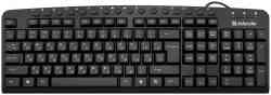 DEFENDER Focus HB-470 RU,черный, мультимедиа, USB клавиатура