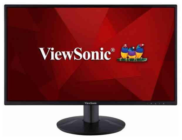 VIEWSONIC 23.8"VA2418-SH Black (IPS, LED, 1920x1080, 75Hz, 5 ms, 178°, 250 cd/m, 50M:1, HDMI монитор