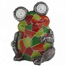 SL-RSN14-WITR ЭРА Садовый светильник на солнечной батарее, полистоун, , 14 см цветной