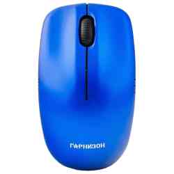 ГАРНИЗОН GMW-400B, чип X, синий, 1200 DPI, 2 кн.+ колесо-кнопка Бес мышь