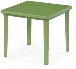 квадратный (800*800*740) зеленый М2596(1/1) стол