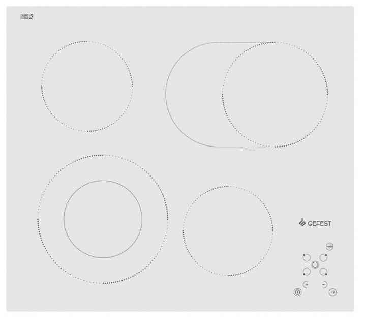GEFEST 4231 К12 Электрическая варочная панель