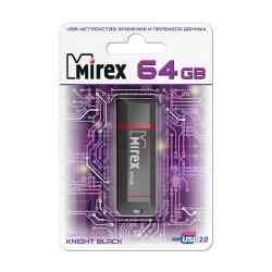 MIREX Flash drive USB2.0 64Gb Knight, White, RTL