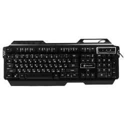 KGK-25U black Dialog Gan-Kata - с подсветкой 3 цвета, корпус металл, USB, черная игровая клавиатура