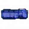 KGK-25U black Dialog Gan-Kata - с подсветкой 3 цвета, корпус металл, USB, черная игровая клавиатура