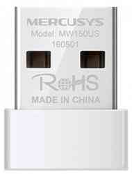 Беспроводной USB2.0 Wi-Fi адаптер MERCUSYS MW150US N150 Nano