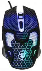 DIALOG MGK-25U Gan-Kata - 6 кнопок + ролик прокрутки, USB, с подсветкой 7 цветов игровая мышь