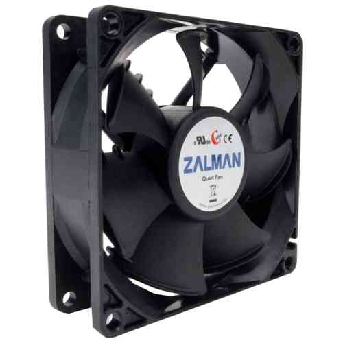 ZALMAN ZM-F1 PLUS(SF) 80*80*25mm, 20-23dBa, 2000rpm, 3-pin вентилятор