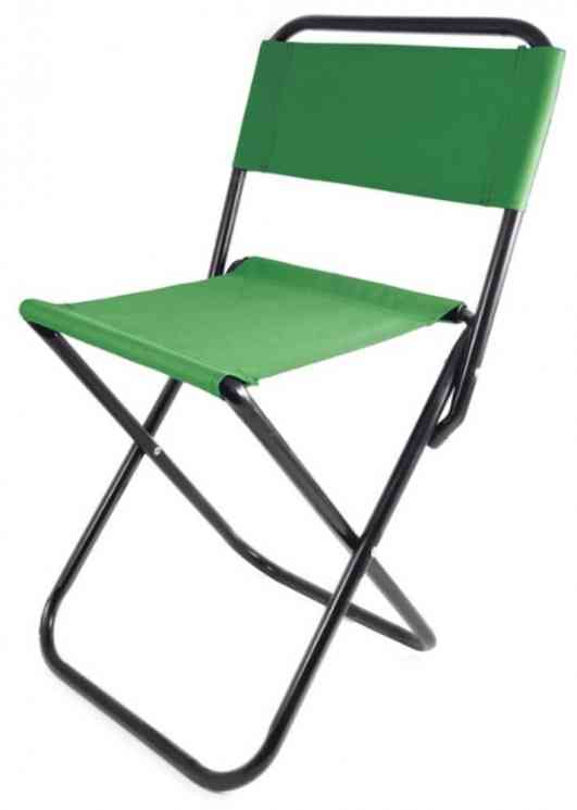 стул складной со спинкой DW-1004C зеленый