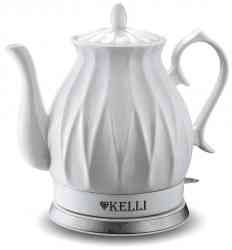 керамический KELLI KL-1341 белый (6) Чайник