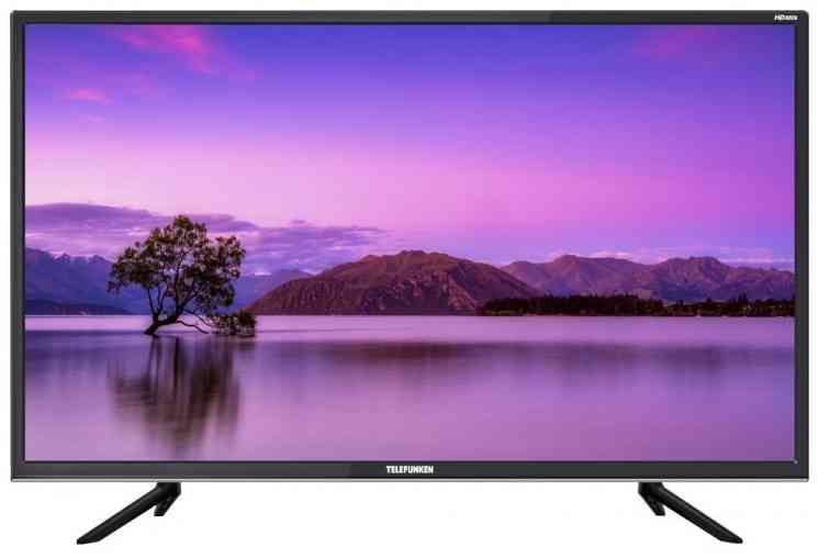 TELEFUNKEN TF-LED32S77T2 черный Телевизор