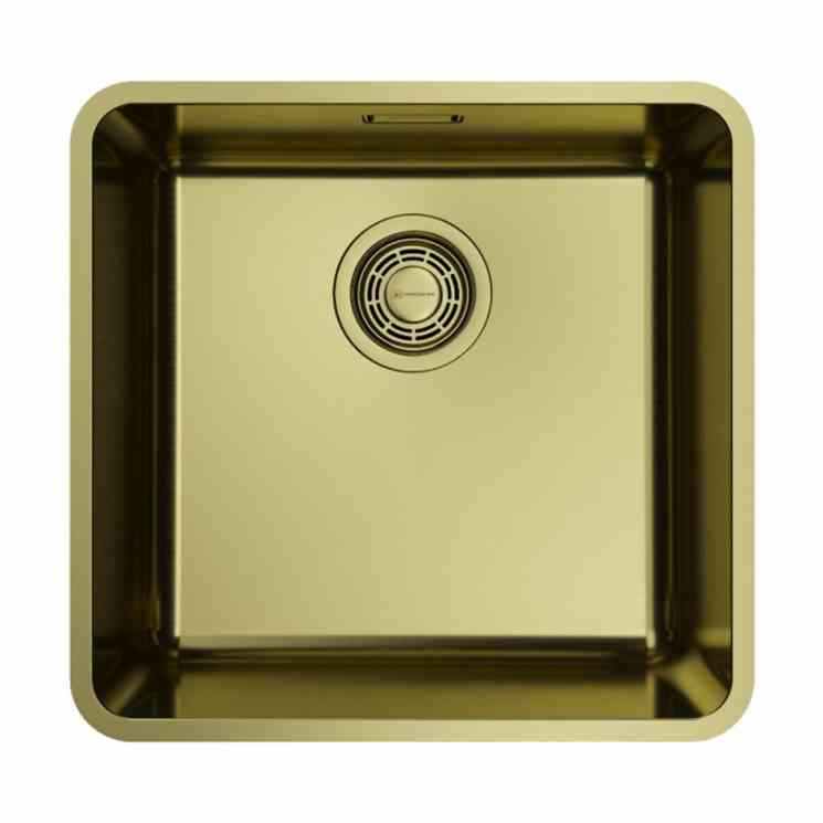 Omoikiri Omi 43-U/I-LG Ultra, мойка, нержавеющая сталь/светлое золото