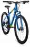 Велосипед FORWARD APACHE 27,5 2.0 disc (рост 17" 21ск.) 2020-2021, синий/зеленый