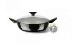 TVS 2257828/1С DECO Сотейник с 2-мя ручк 28см+ст/кр,кован.алюминий