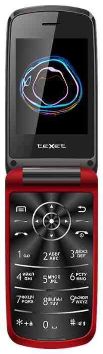 teXet TM-414 красный мобильный телефон