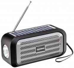 TELEFUNKEN TF-PS1244B (черный с серым) портативная колонка