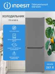 INDESIT ITS 4160 G, Серебристый холодильник