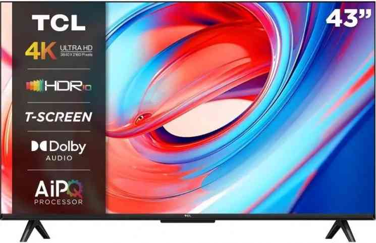 TCL 43V6B UHD SMART Google LED-телевизор, штука