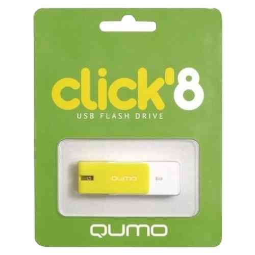 QUMO 8Gb CLICK Lemon USB 2.0