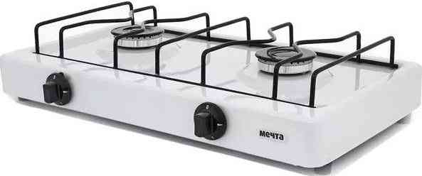 МЕЧТА - 200М белая Плитка настольная газовая