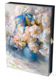 Ключница настенная закрытая KMC-05hv8 25х35 вертикальная Волшебная страна