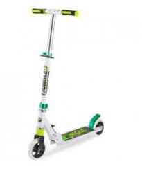 NOVATRACK JUNGLE алюминий, max 80кг, амортизатор, колеса 145 мм, зеленый Самокат городской