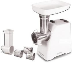 ЧУДЕСНИЦА Экстра ЭМШ 1500-Р3 (с овощерезкой) белый мясорубка