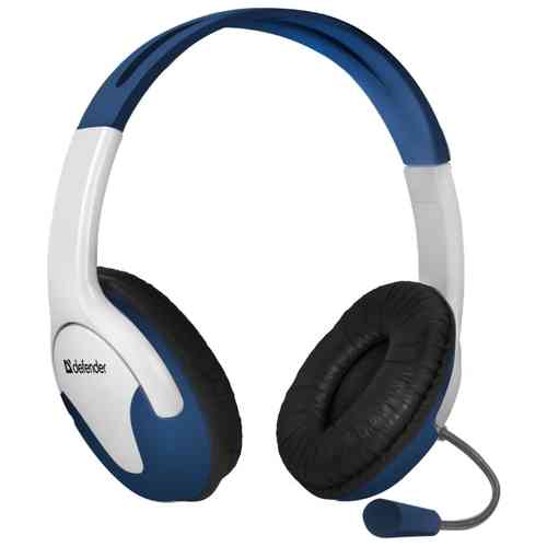 DEFENDER Компьютерная гарнитура Bravo 116 синий + белый, кабель 1,8 м