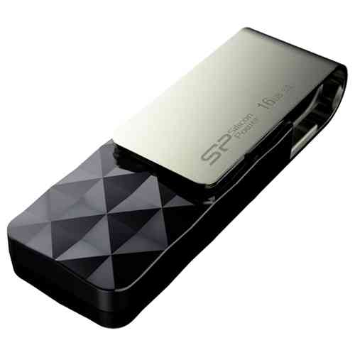 SILICON POWER Flash drive USB3.0 16Gb Blaze B30, Black, RTL