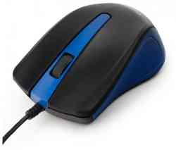 ГАРНИЗОН GM-105B, USB, чип- Х, синий, 800 DPI, 2кн.+колесо-кнопка мышь