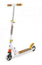 NOVATRACK JUNGLE алюминий, max 80кг, амортизатор, колеса 145 мм, оранжевый Самокат городской