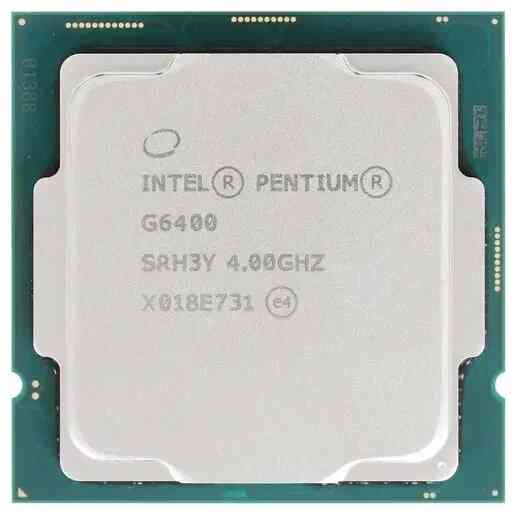 INTEL S1200 Pentium G6400 2/4, 4.0Ghz, 14nm, TDP 58W, Intel UHD 610,
