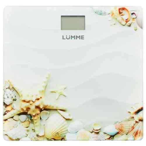 LUMME LU-1328 напольные рисунок Морской пляж весы