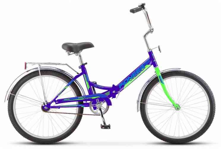 PIONEER Oscar 24'/14' 2020-2021 darkblue-green-blue Велосипед