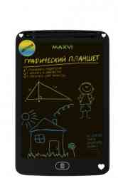 Графический планшет для заметок и рисования Maxvi MGT-01С black