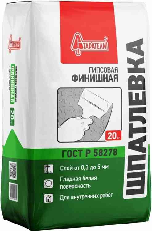 Шпаклевка гипсовая Гипрок Фаст 60 (20кг)