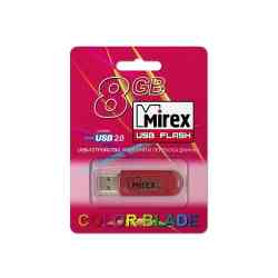 MIREX Flash drive USB2.0 8Gb Elf, Green, RTL
