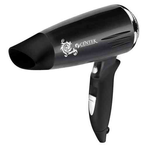 CENTEK CT-2220 Black (черный/хром) Фен